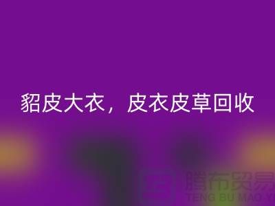 貂皮大衣回收，皮衣皮草回收，高檔大衣回收-上海庫(kù)存服裝回收公司
