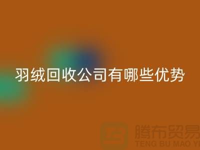 ### 上海羽絨回收公司優勢解析：價格公道，服務優質