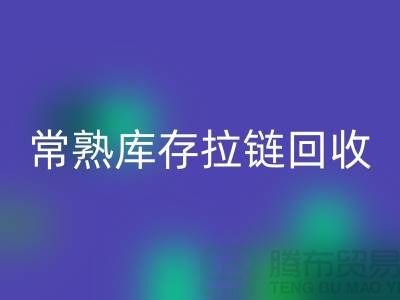 常熟庫存拉鏈回收公司市場前景的挑戰與支持政策