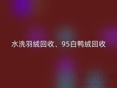 水洗羽絨回收、95白鴨絨回收、90白鵝絨回收、上海羽絨回收廠家