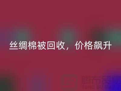 從廢品到財富:絲綢棉被回收,價格飆升!