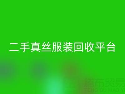 循環時尚新趨勢：二手真絲服裝回收平臺如何重塑綠色衣櫥