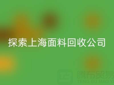 探索上海面料回收公司:資源循環新力量