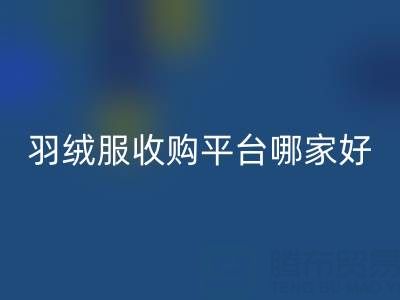 鴨鴨羽絨服回收與雅鹿羽絨服回收:羽絨服收購平臺哪家好?