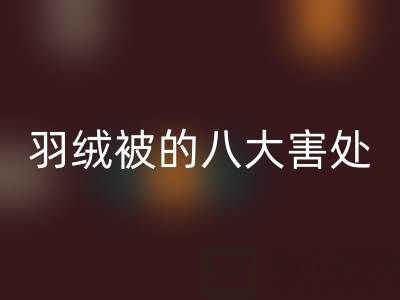 羽絨被的八大害處有哪些——專業鴨絨回收廠家為您揭秘